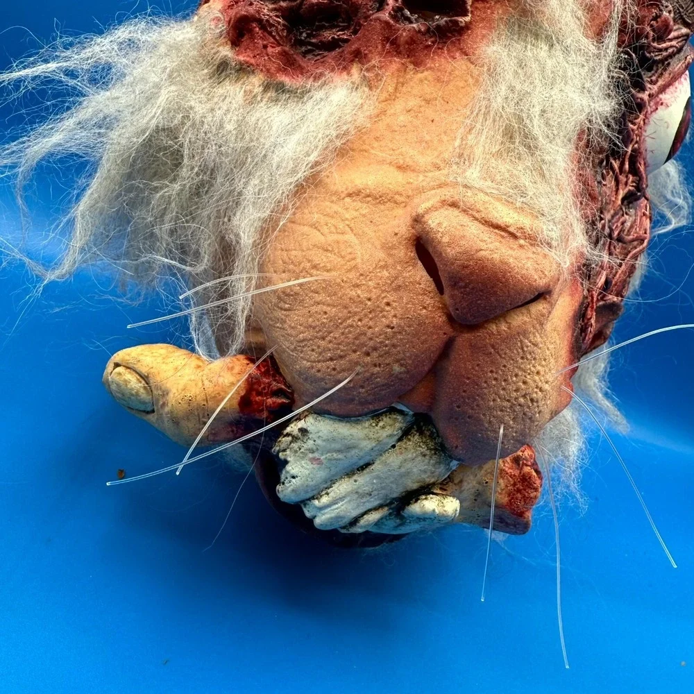 Lab Bunny Unisex Adult Red Tan Nightmare Makers Line Ghoulish Mask For Halloween